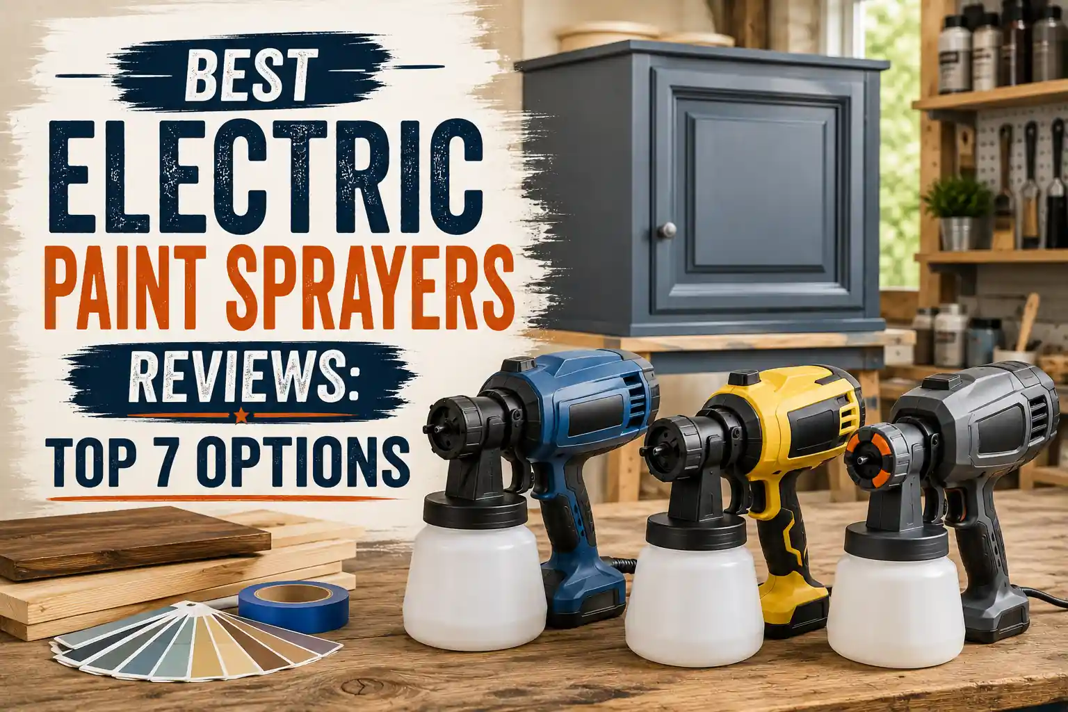 Best Electric Paint Sprayers Reviews: Top 7 Options