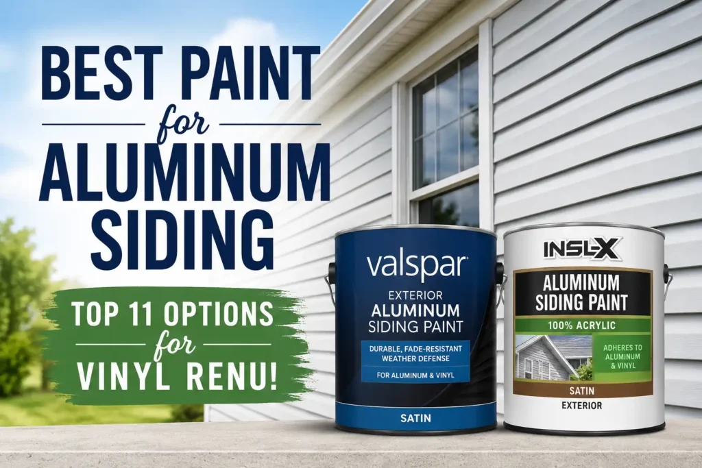 Best Paint for Aluminum Siding: Top 11 Options for Vinyl Renu!