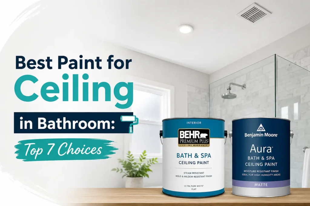 Best Paint for Ceiling in Bathroom: Top 7 Choices