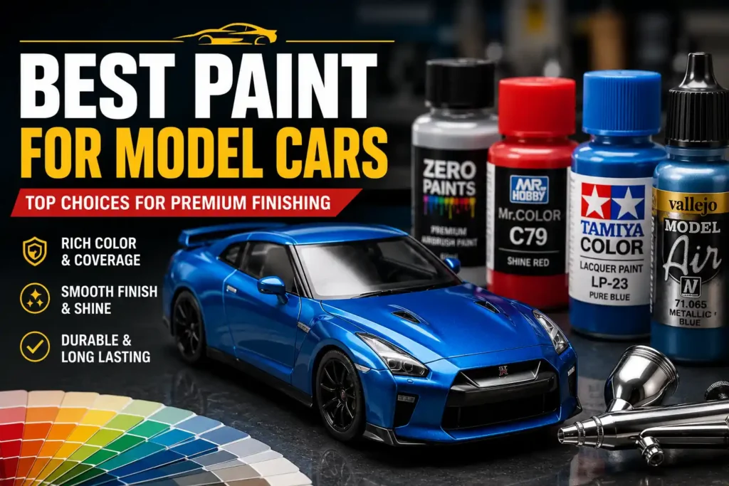 Best Paint for Model Cars: Top Choices for Premium Finishing