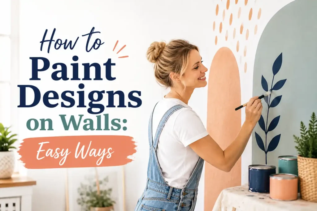 How to Paint Designs on Walls