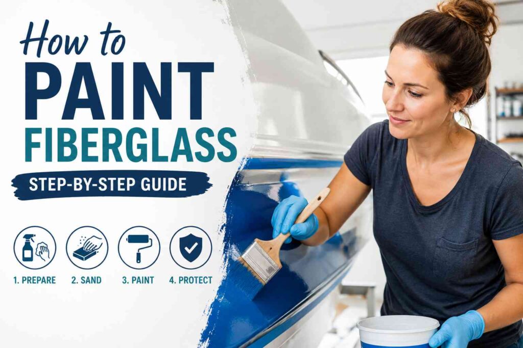 How to Paint Fiberglass
