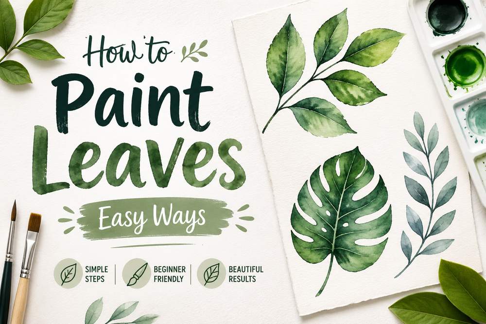 How to Paint Leaves