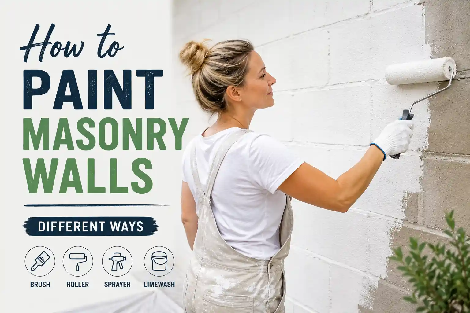How to Paint Masonry Walls