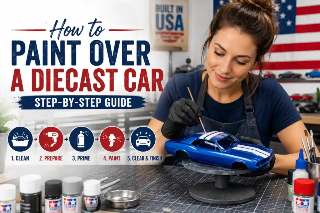 How to Paint Over a Diecast Car