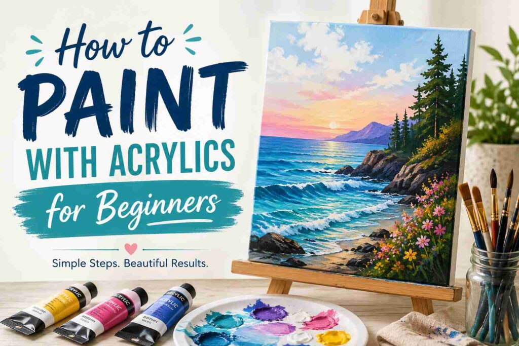 How to Paint With Acrylics for Beginners