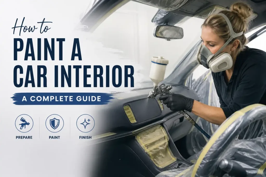 How to Paint a Car Interior