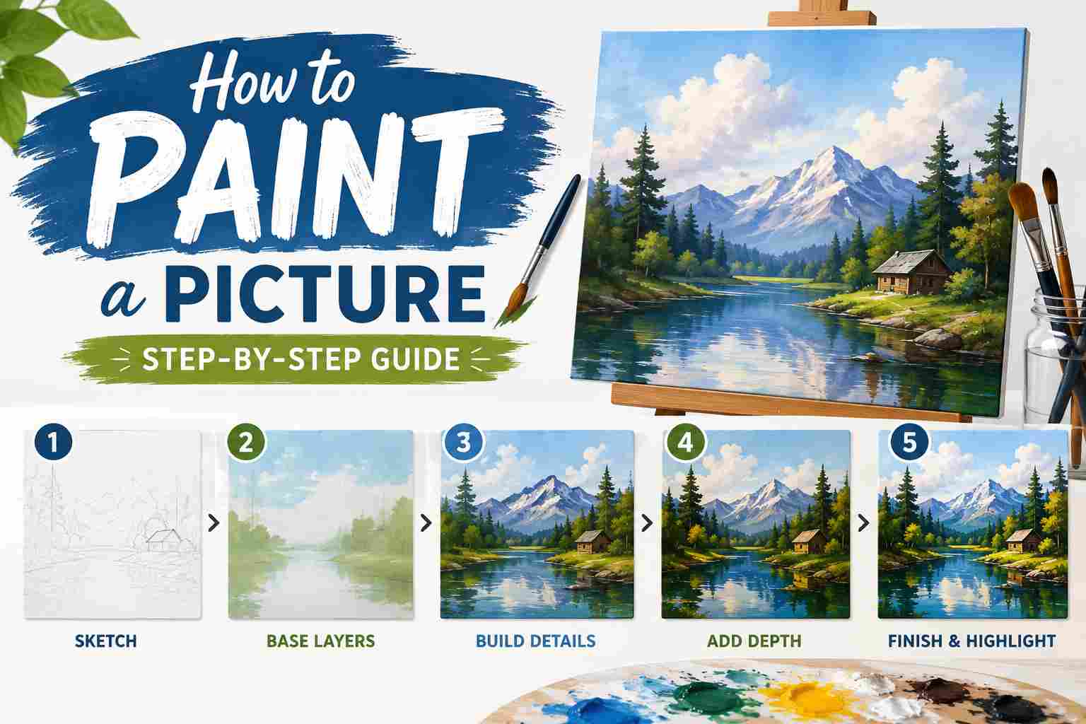 How to Paint a Picture: Step-by-Step Guide
