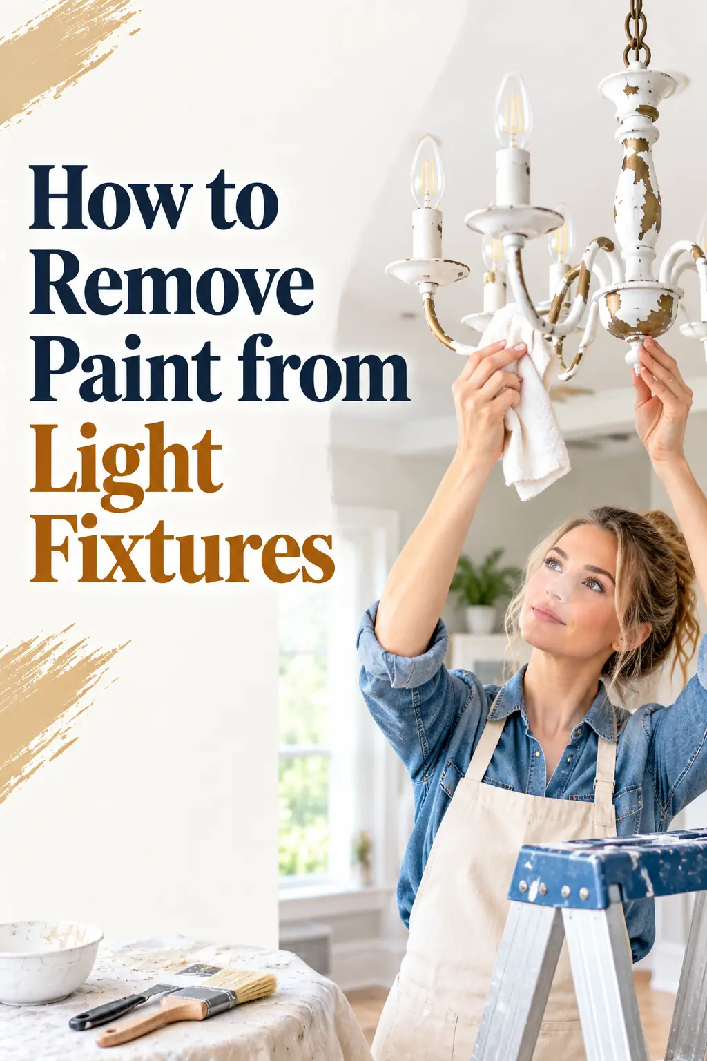 How to Remove Paint from Light Fixtures