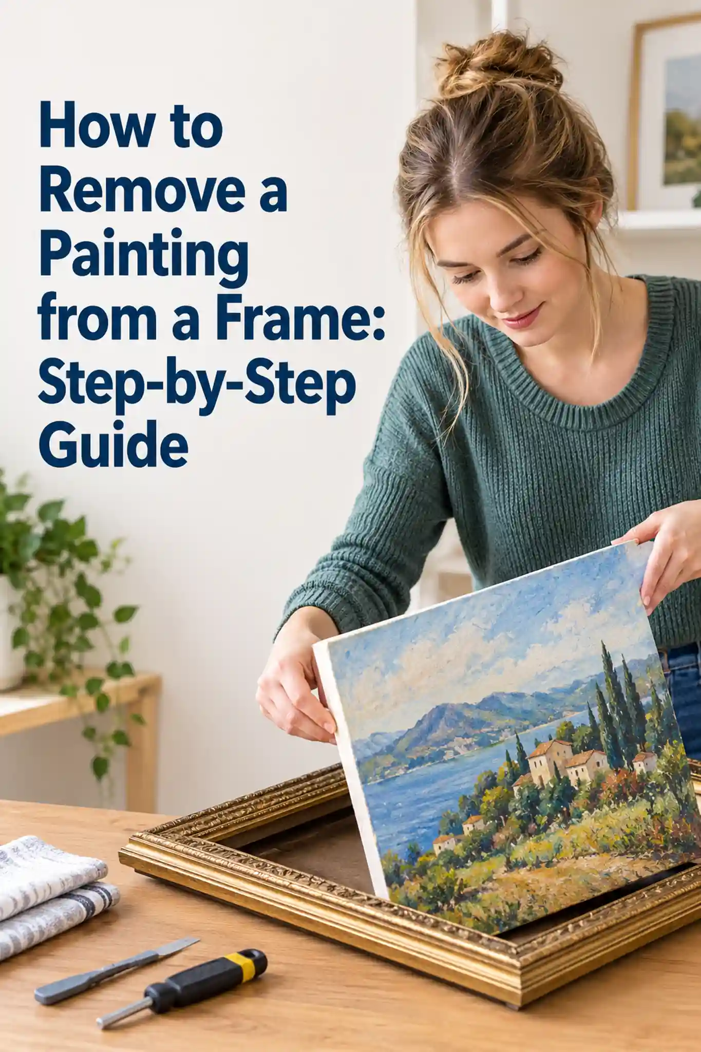 How to Remove a Painting from a Frame: Step-by-Step Guide