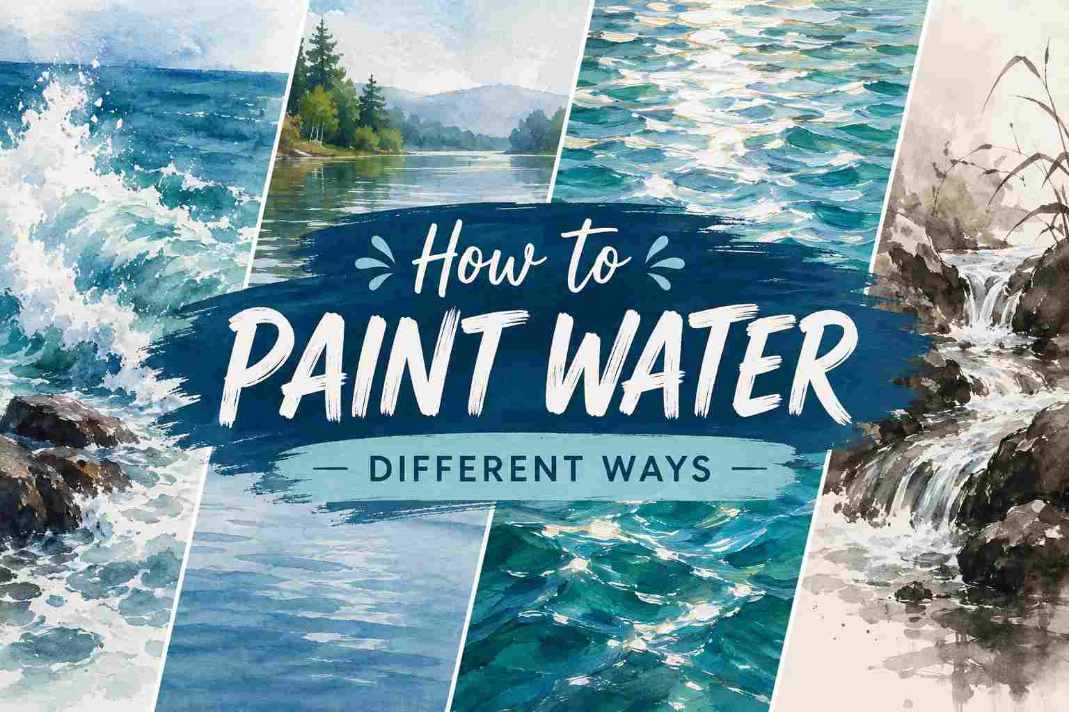 How to Paint Water: Different Ways