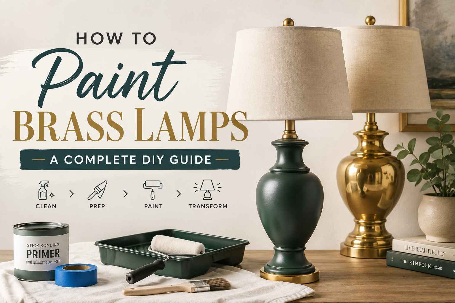 How to Paint Brass Lamps: A Complete DIY Guide