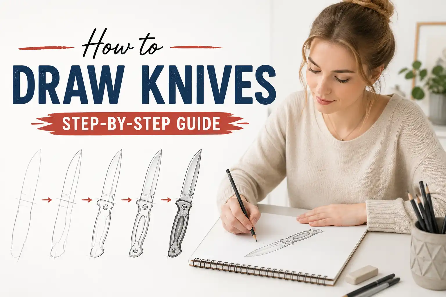 How to Draw Knives: Step-by-Step Guide
