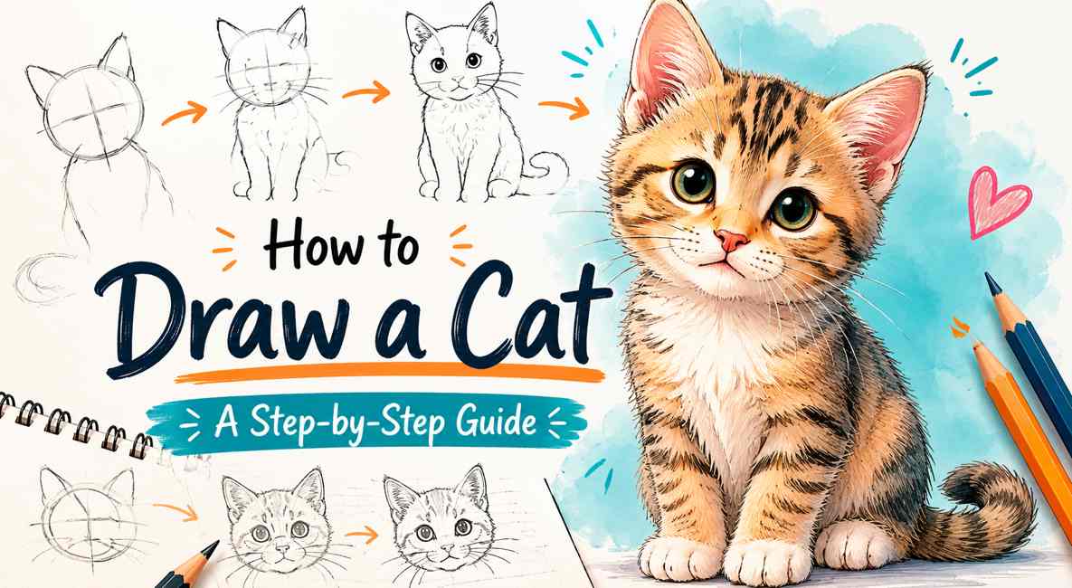 How to Draw a Cat: A Step-by-Step Guide