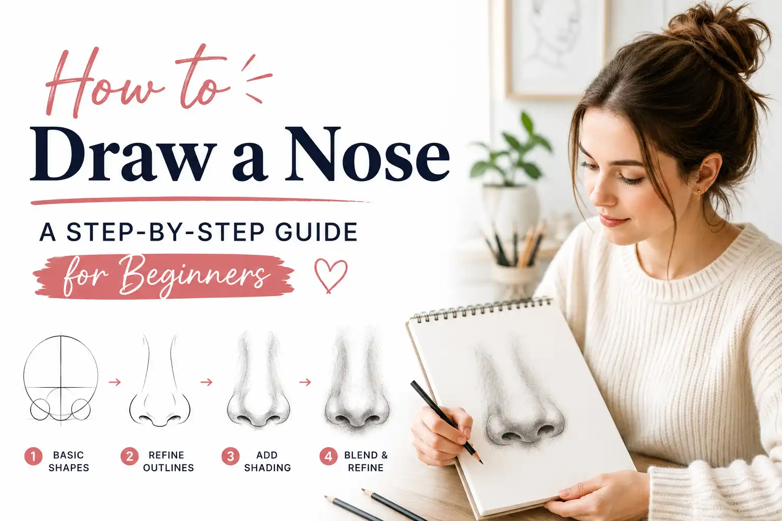 How to Draw a Nose