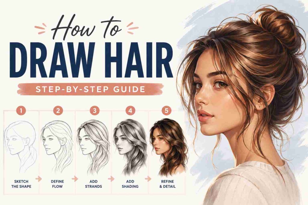 How to Draw Hair