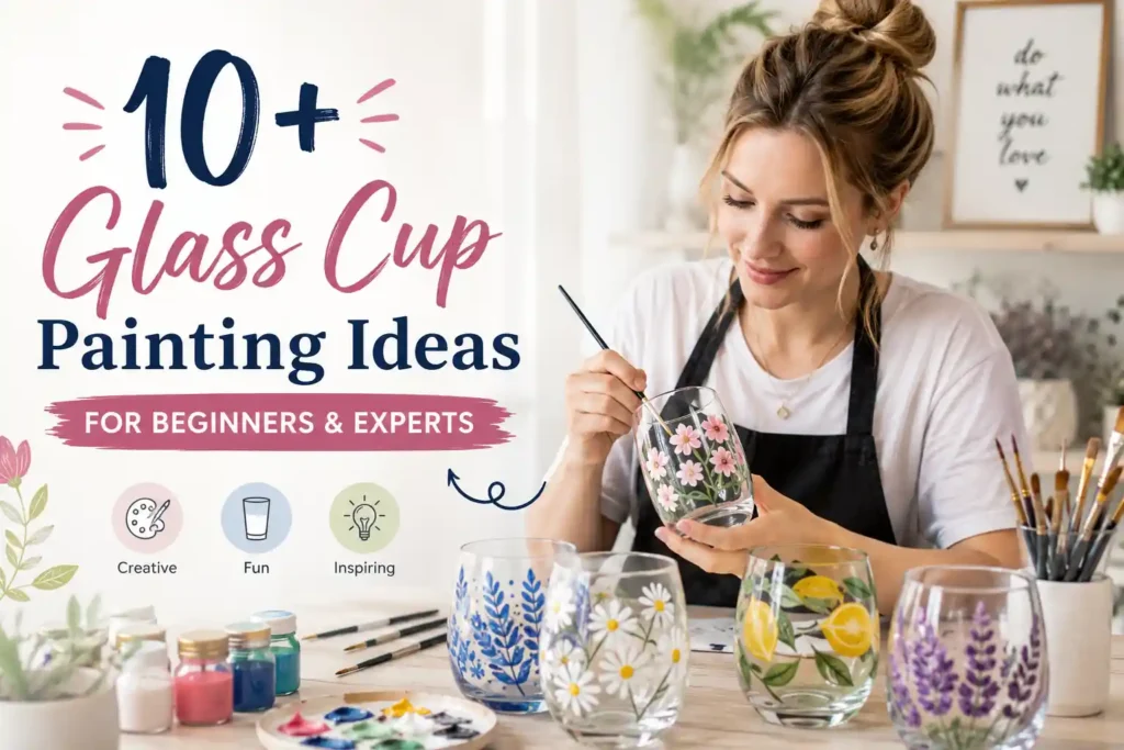 Glass Cup Painting Ideas
