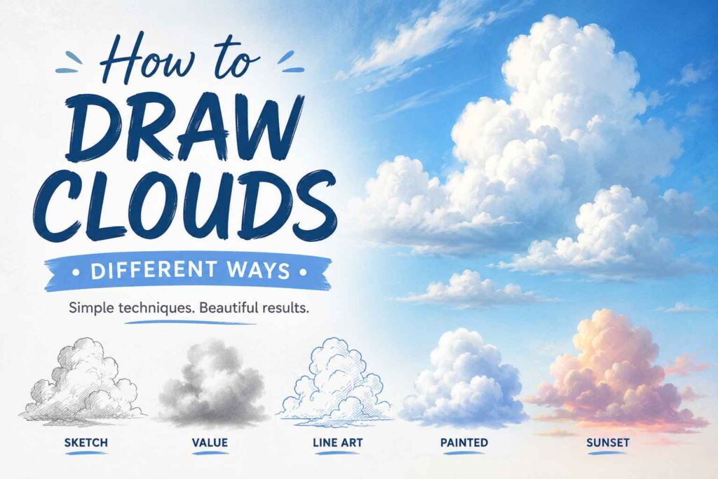 How to Draw Clouds