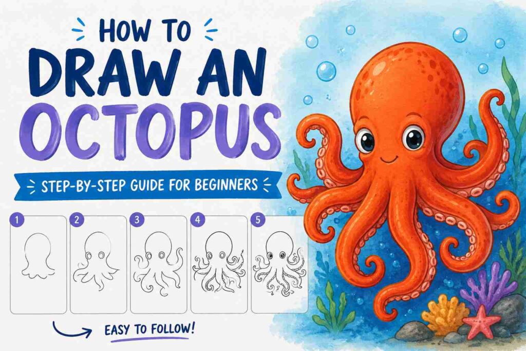 How to Draw an Octopus