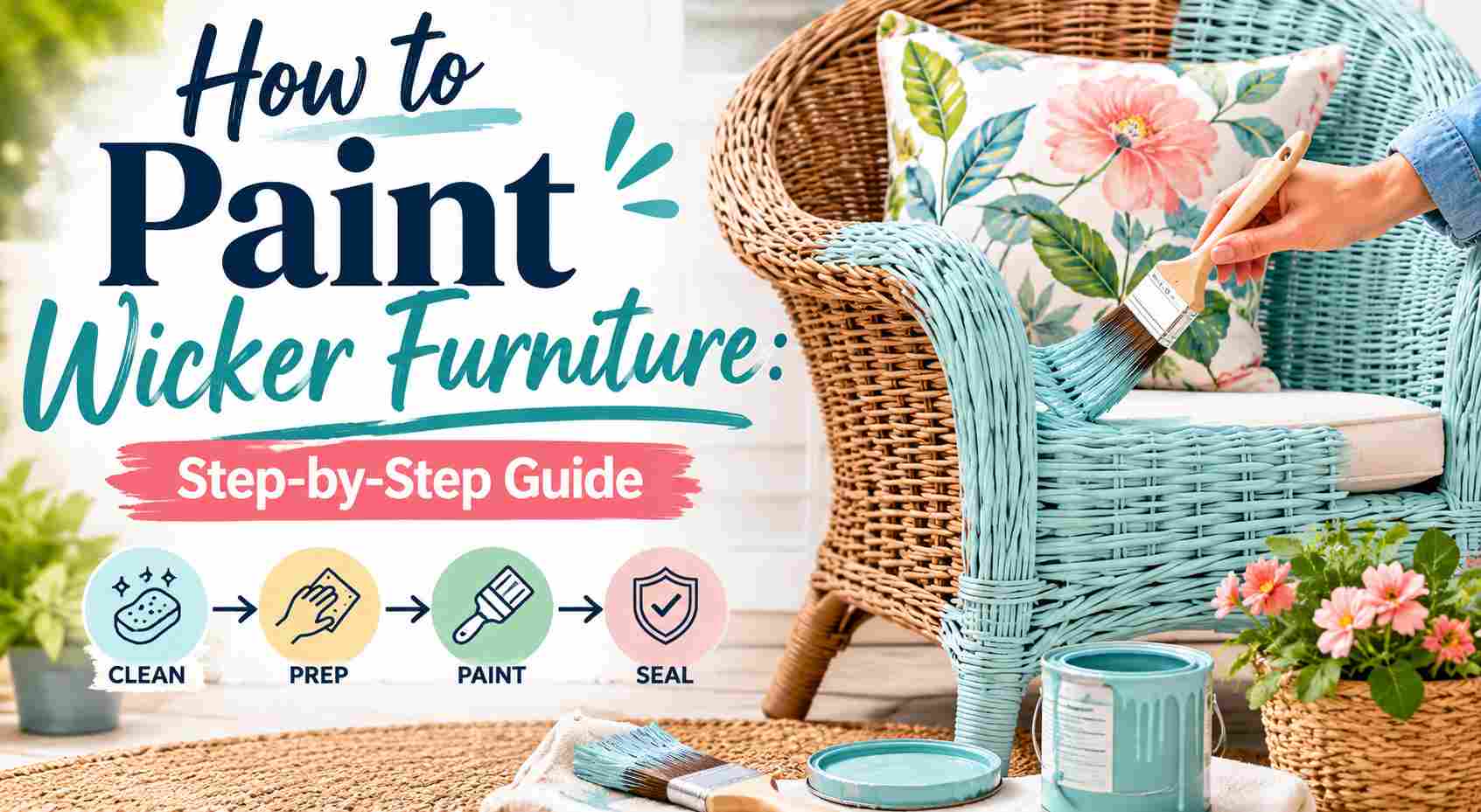 How to Paint Wicker Furniture: Step-by-Step Guide