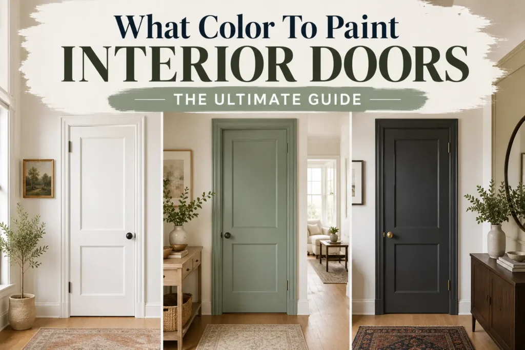 What Color To Paint Interior Doors: The Ultimate Guide