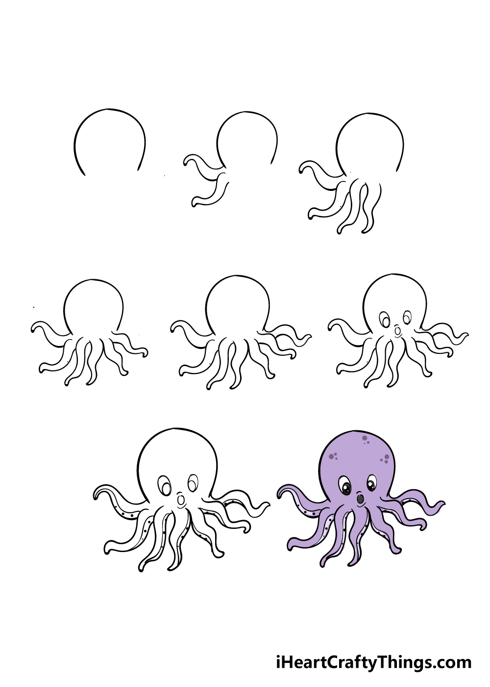 How to Draw an Octopus