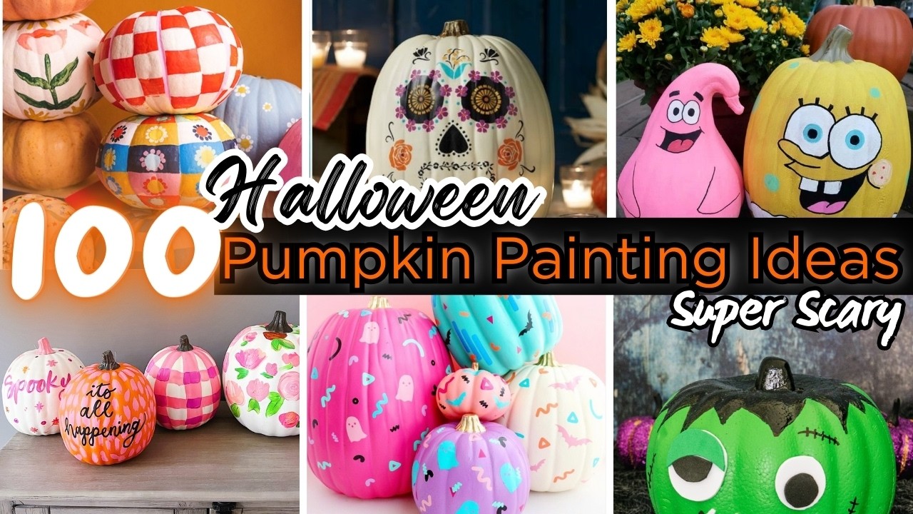 Pumpkin Painting Ideas