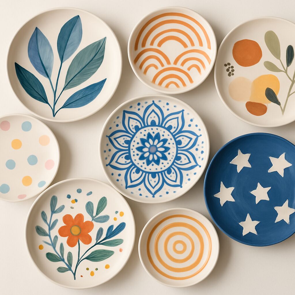 Pottery Plate Painting Ideas