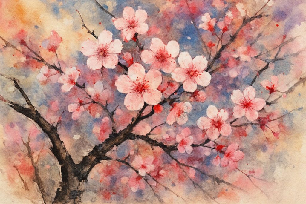 Cherry Blossom Painting Ideas