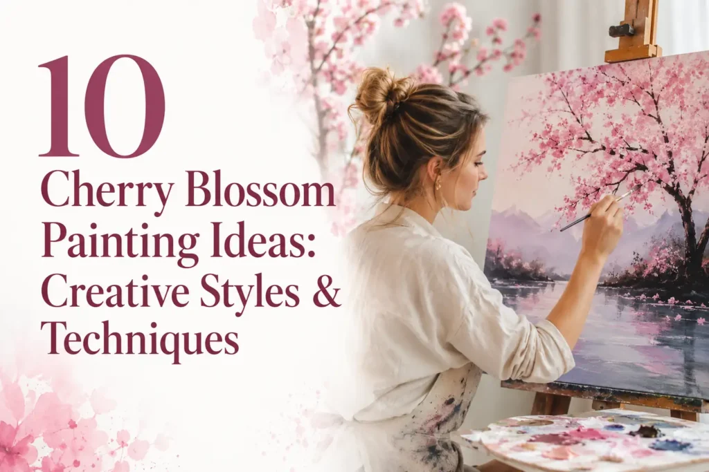 Cherry Blossom Painting Ideas: Creative Styles & Techniques
