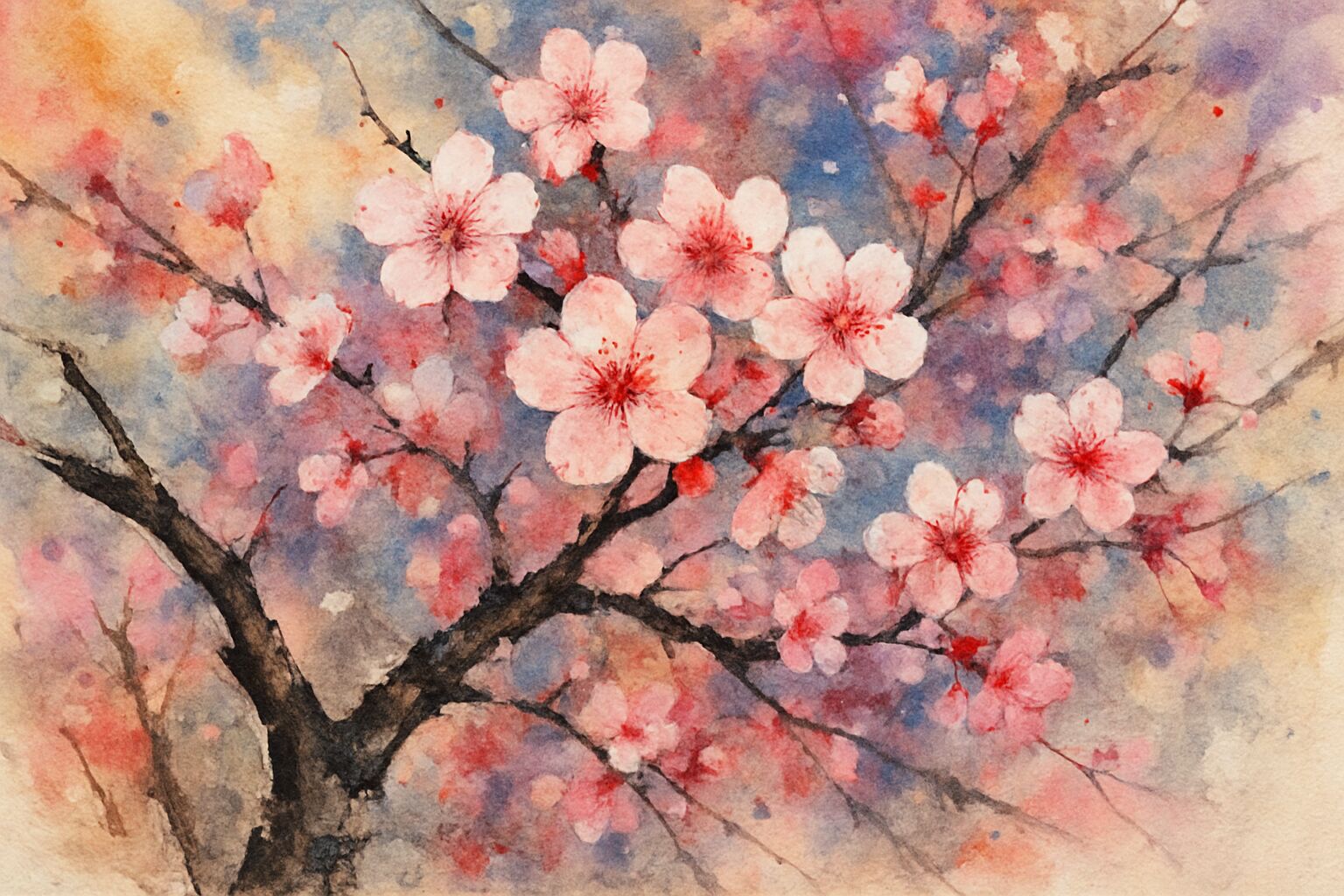 Cherry Blossom Painting Ideas Creative Styles & Techniques