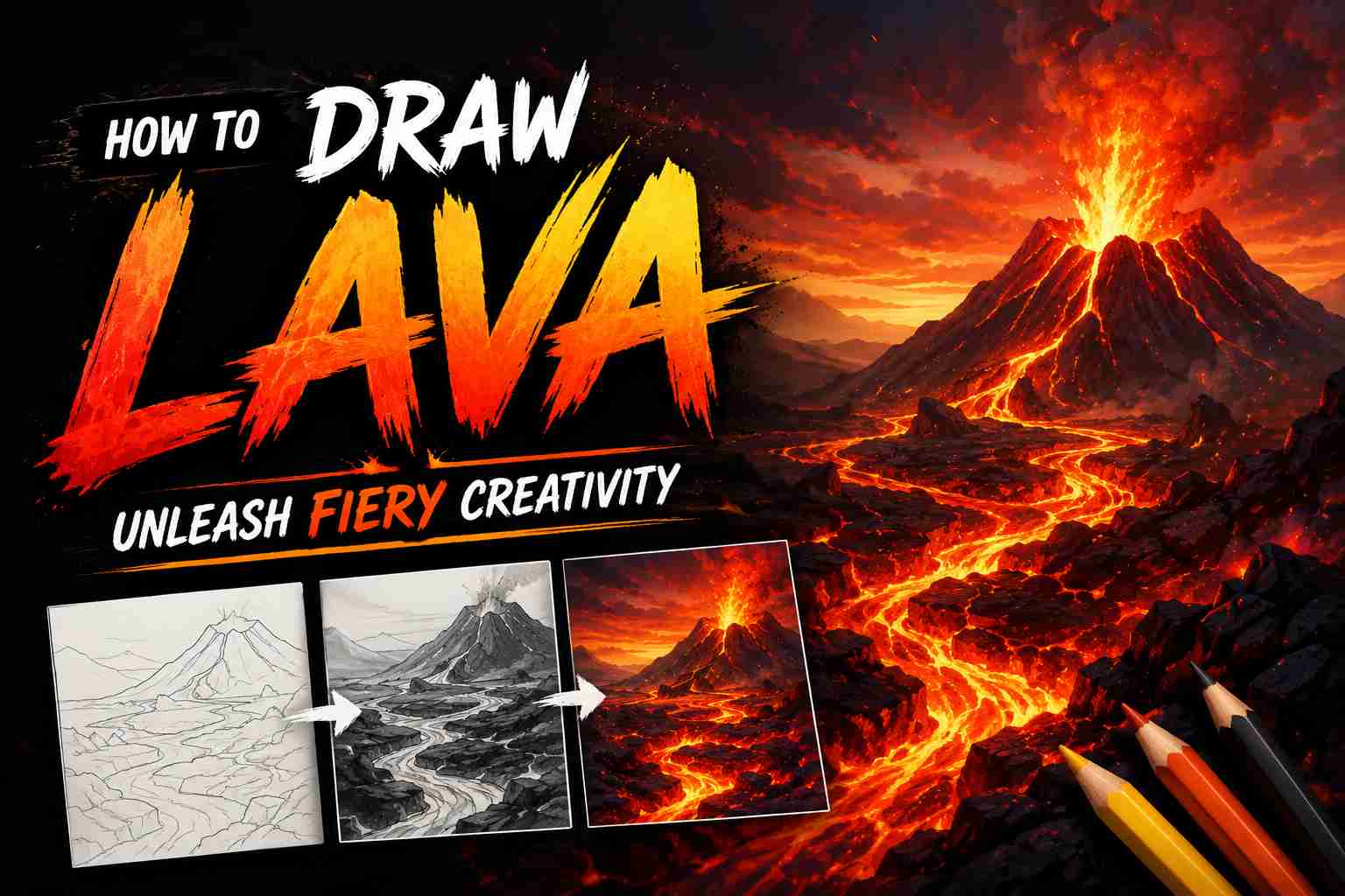 How to Draw Lava: Unleash Fiery Creativity