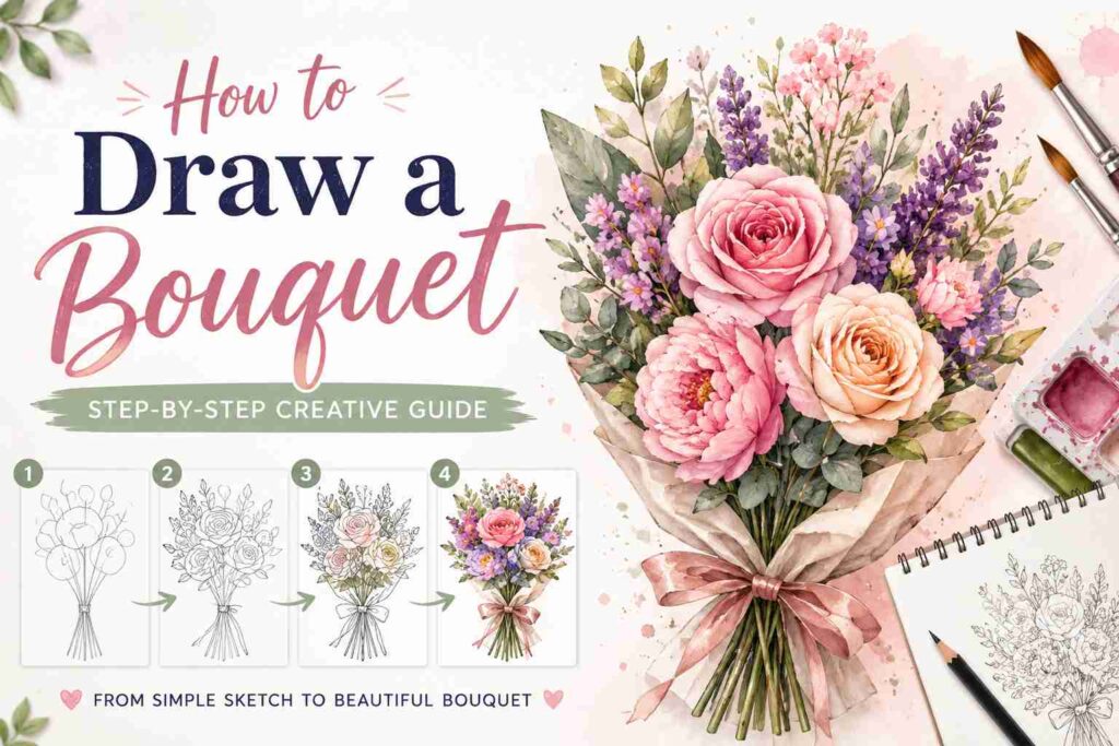 How to Draw a Bouquet