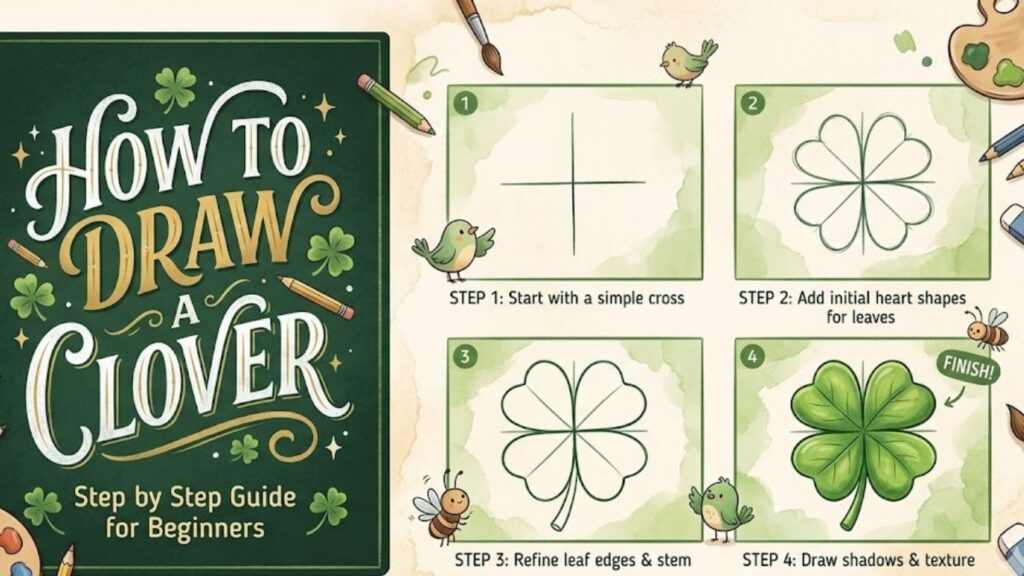 How to Draw a Clover