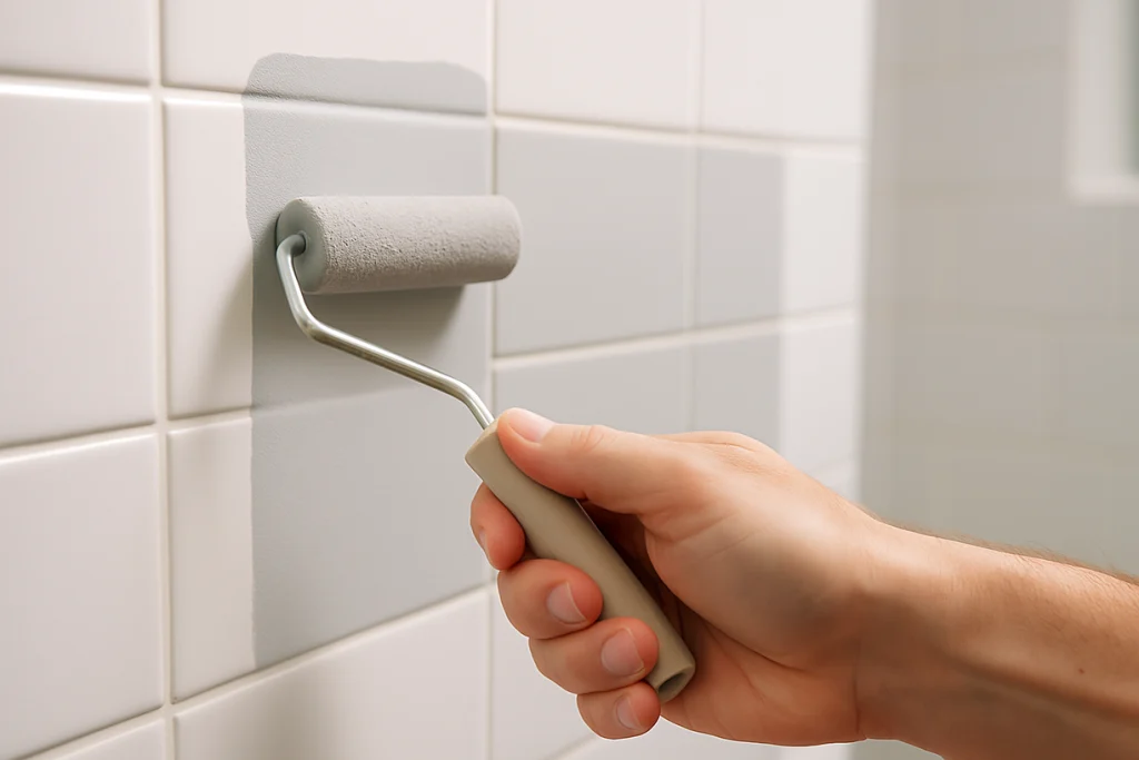 Paint Bathroom Wall Tile