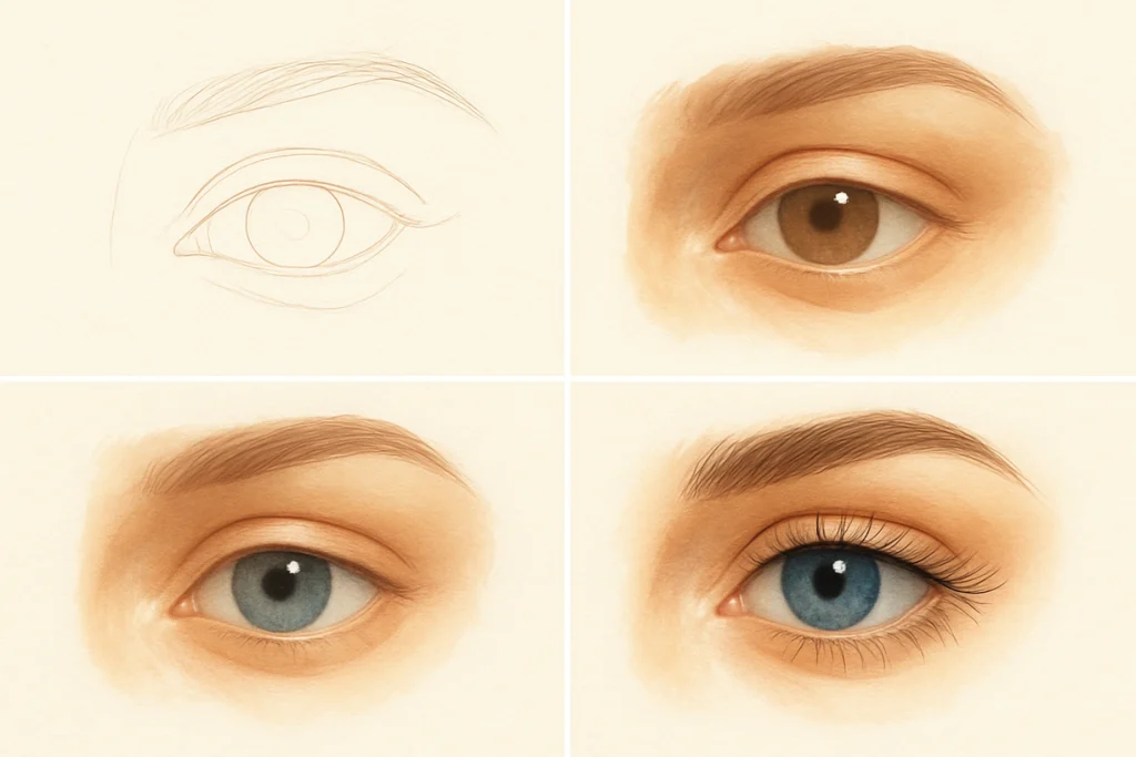 How to Paint Eyes