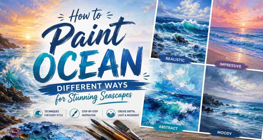 How to Paint Ocean