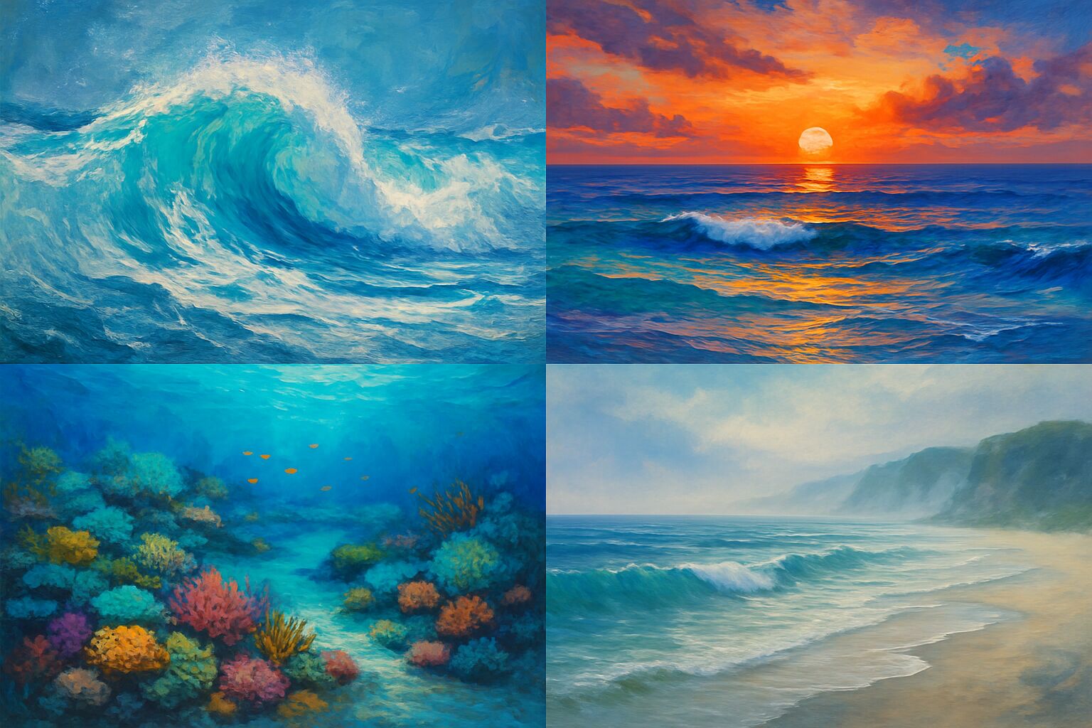 How to Paint Ocean