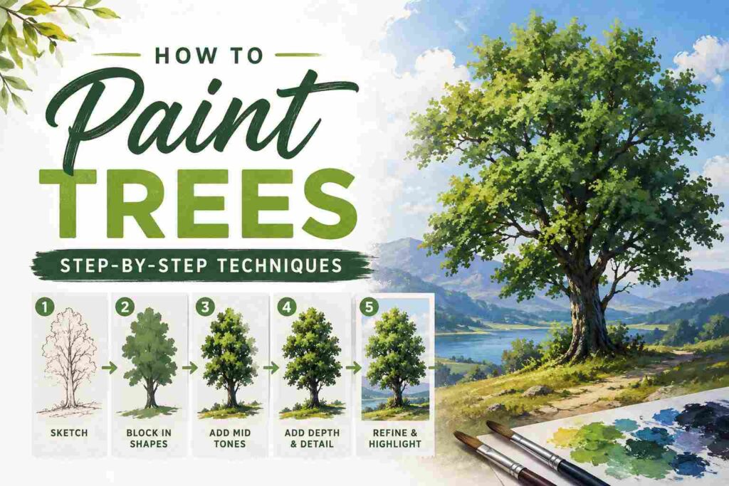 How to Paint Trees