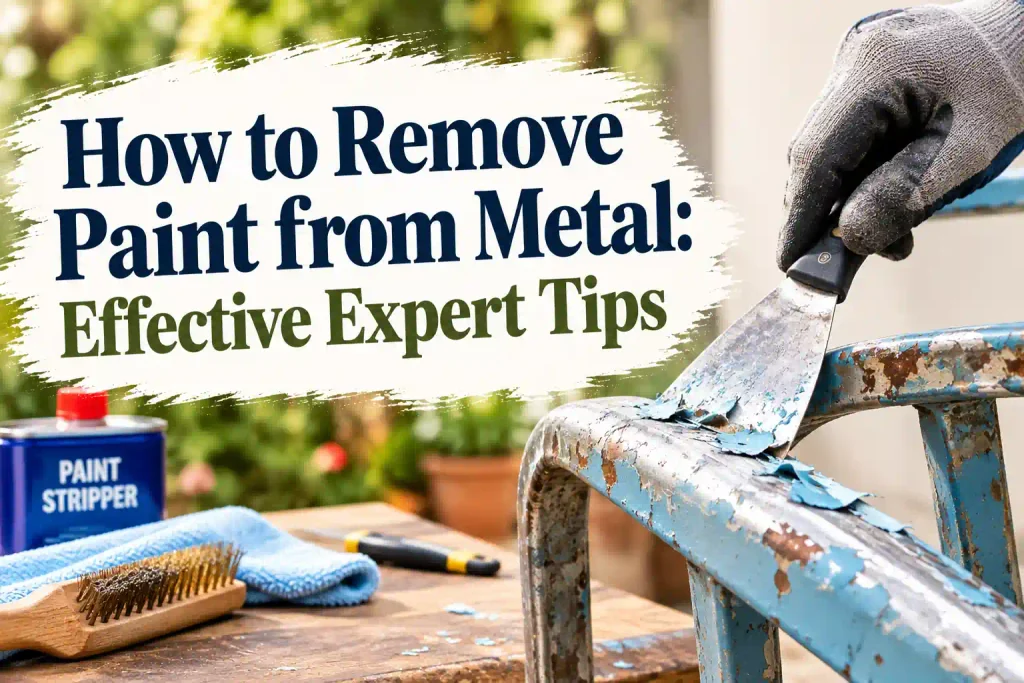 How to Remove Paint from Metal: Effective Expert Tips