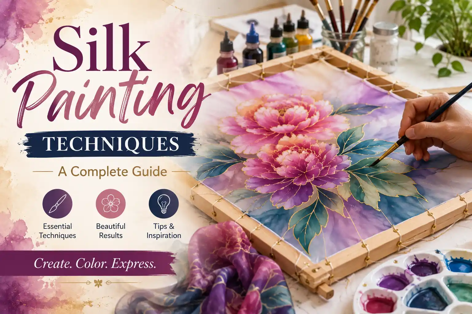 Silk Painting Techniques: A Complete Guide