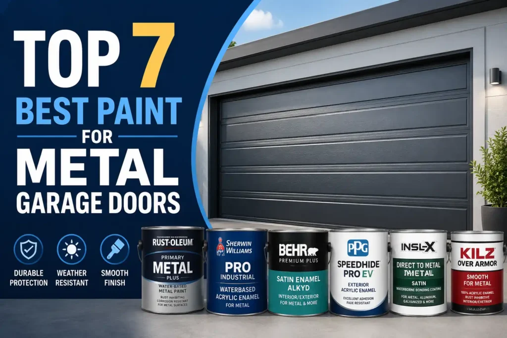 Top 7 Best Paint for Metal Garage Doors