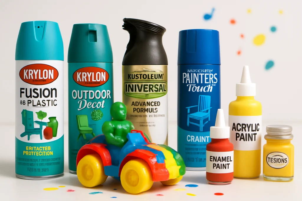 Best Paint for Plastic Toys