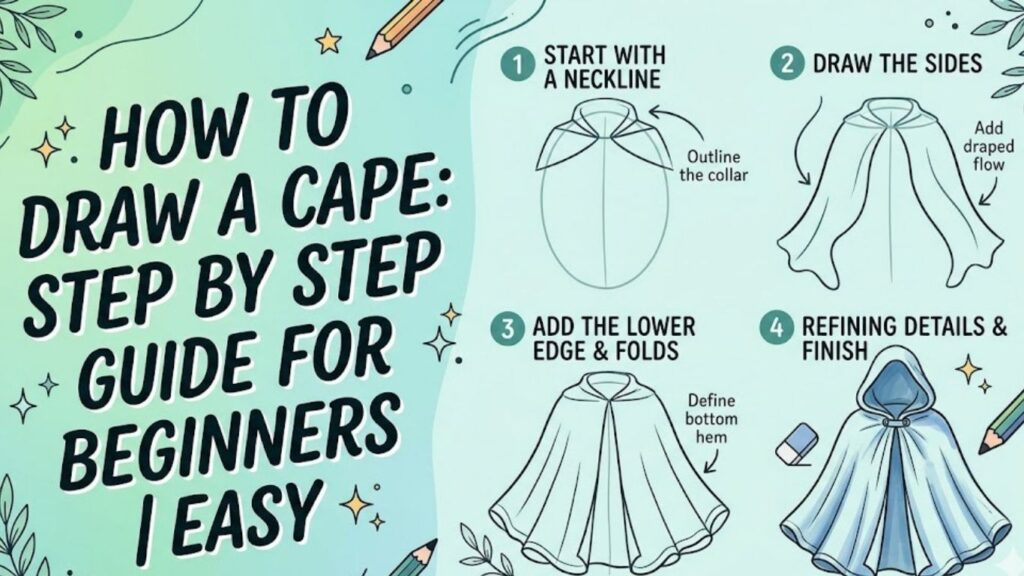 How to Draw a Cape 