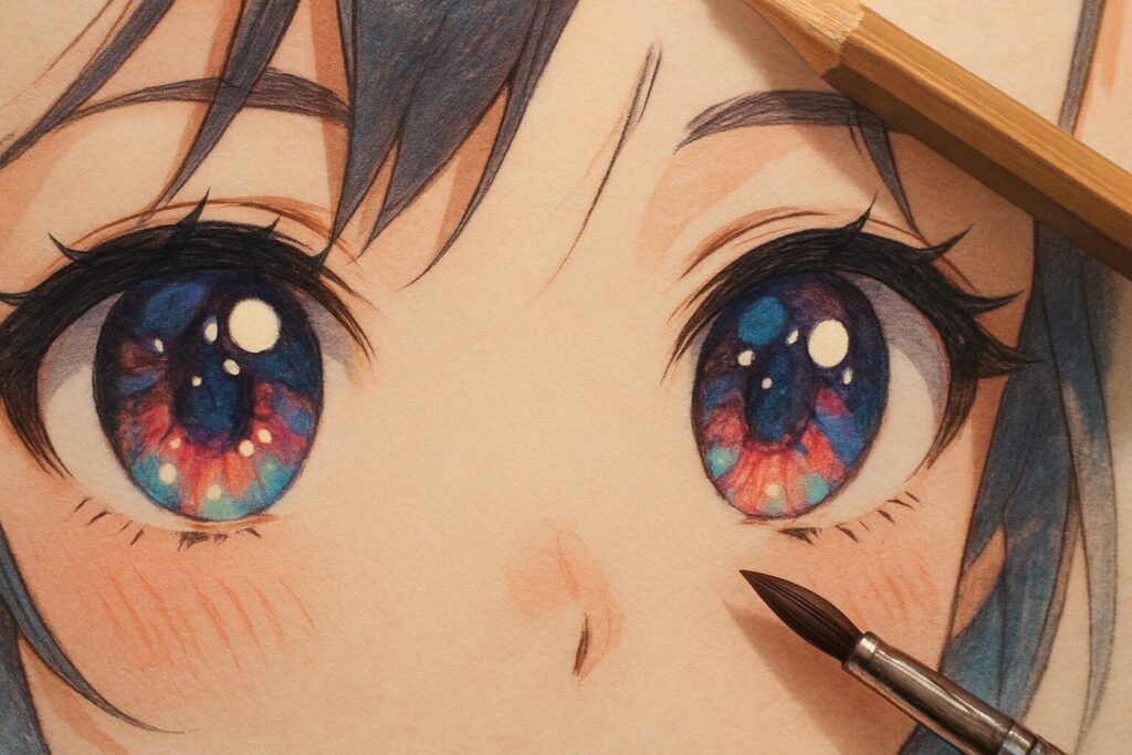 How to Draw Anime Eyes