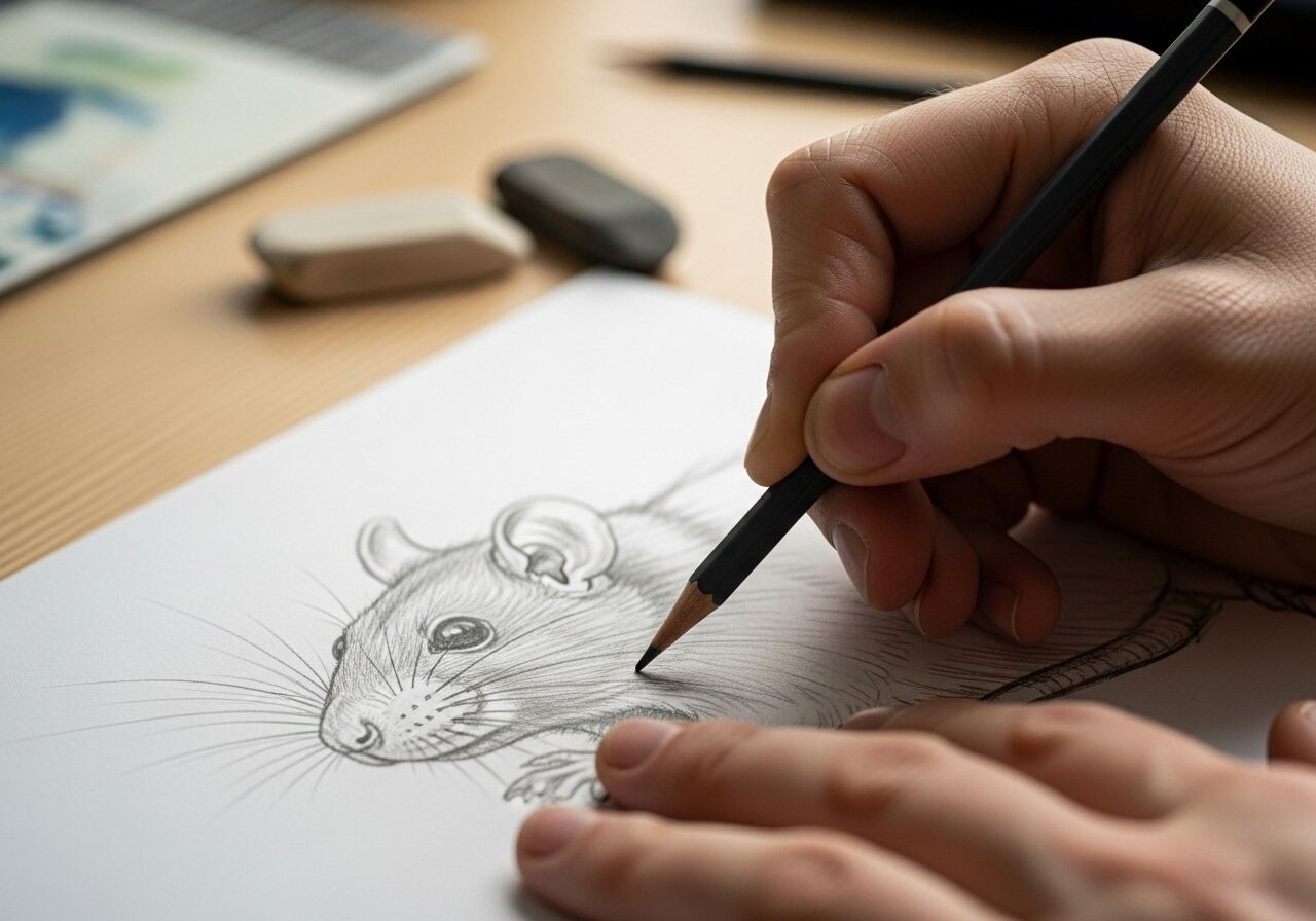 How to Draw Rats: Step by Step Guide for Beginners