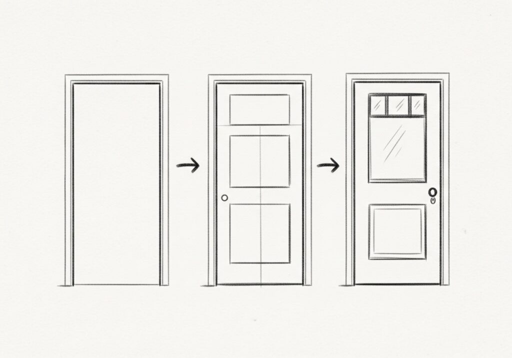 How to Draw a Door