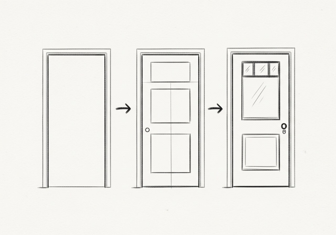 How to Draw a Door: Step-by-Step Artistic Guide