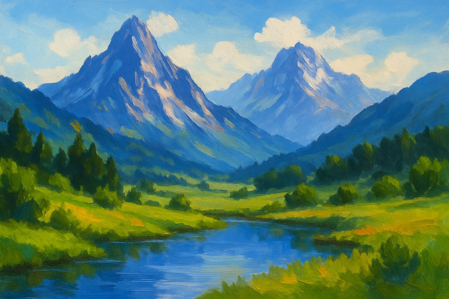 How to Paint Mountains