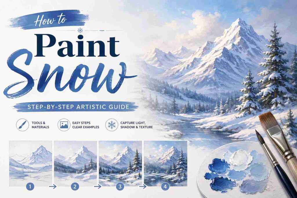 How to Paint Snow